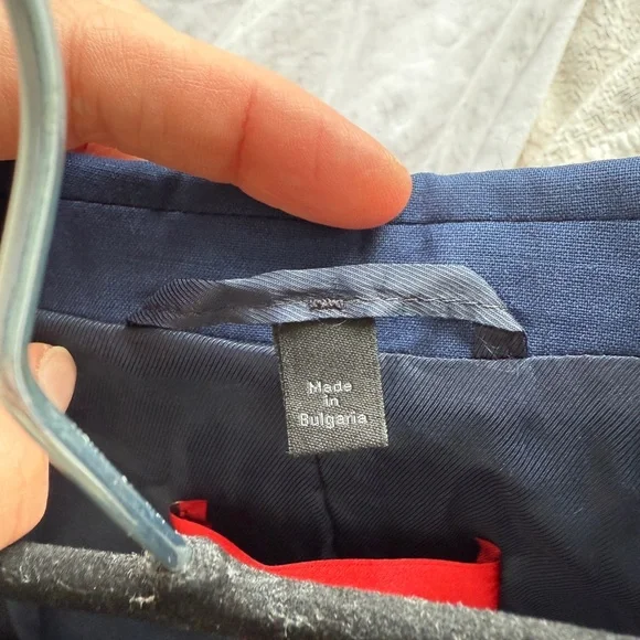 NWT $398 HUGO single-breasted wool-blend blazer sz 42L - Picture 14 of 16